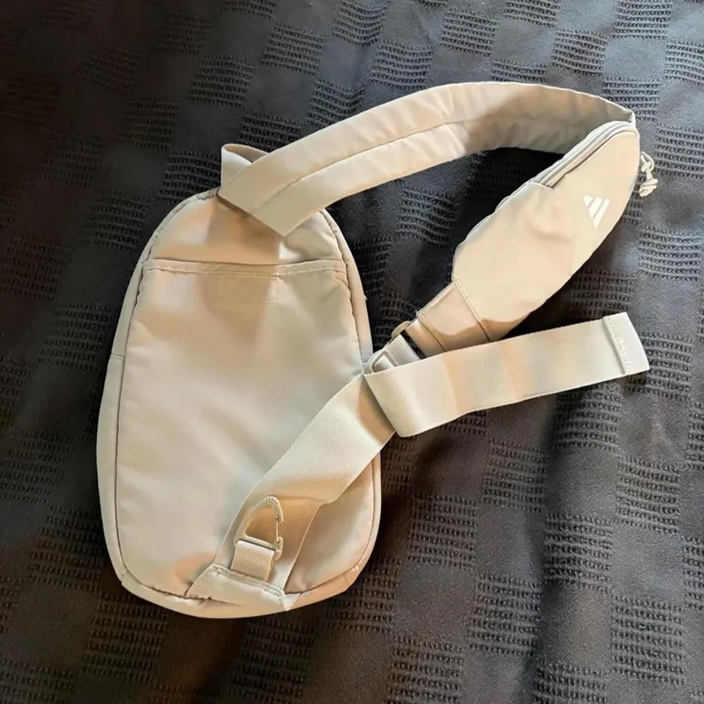 Adidas Women's Cream and Tan Bag